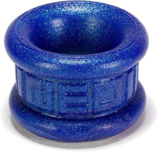 Neo Short Silicone Ballstretcher - Small - Blueballs