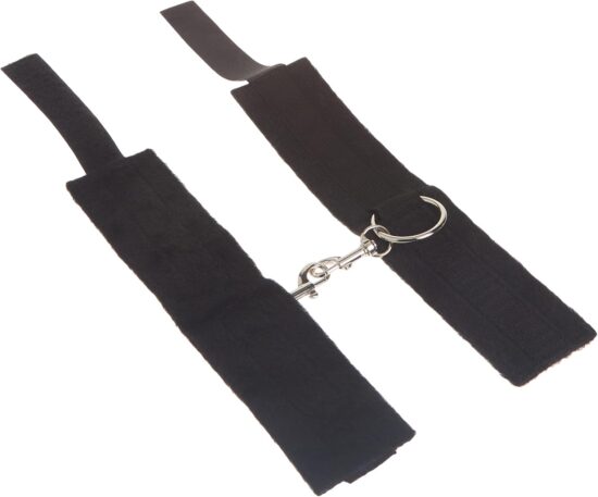 Ouch! Velcro Cuffs for Hands or Ankles - Black - Image 3