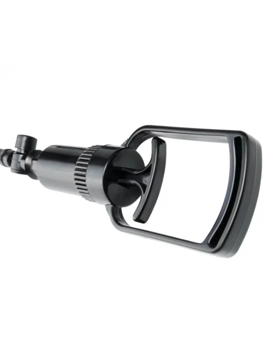 Pump Worx Accu-Meter Power Penis Pump - Clear and Black - Image 6