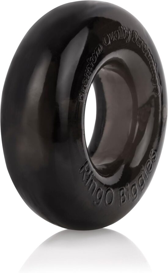 RingO Biggies Cock Ring Waterproof - Black - Image 5