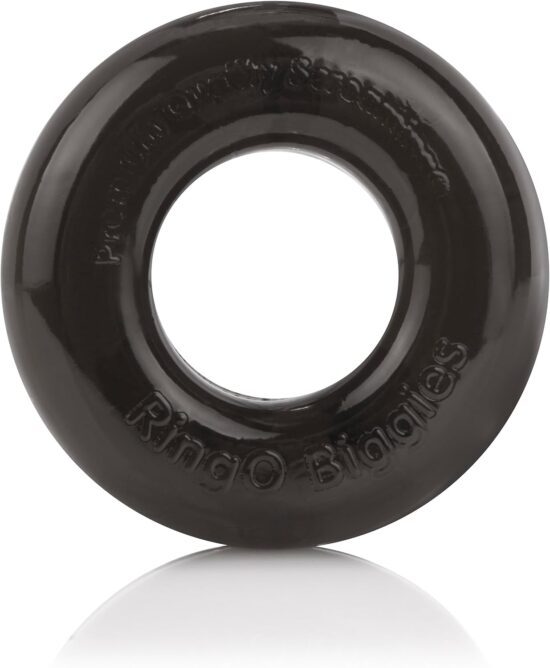 RingO Biggies Cock Ring Waterproof - Black - Image 3