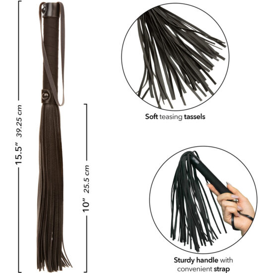 Nocturnal Collection Flogger - Black - Image 4