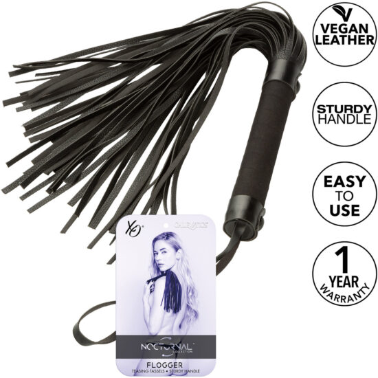 Nocturnal Collection Flogger - Black