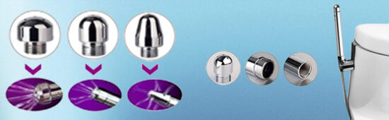 Metal Shower Cleaning System with 3 Heads - Image 13
