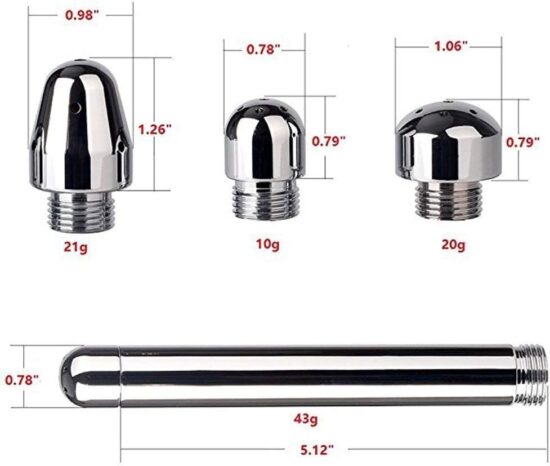 Metal Shower Cleaning System with 3 Heads - Image 5