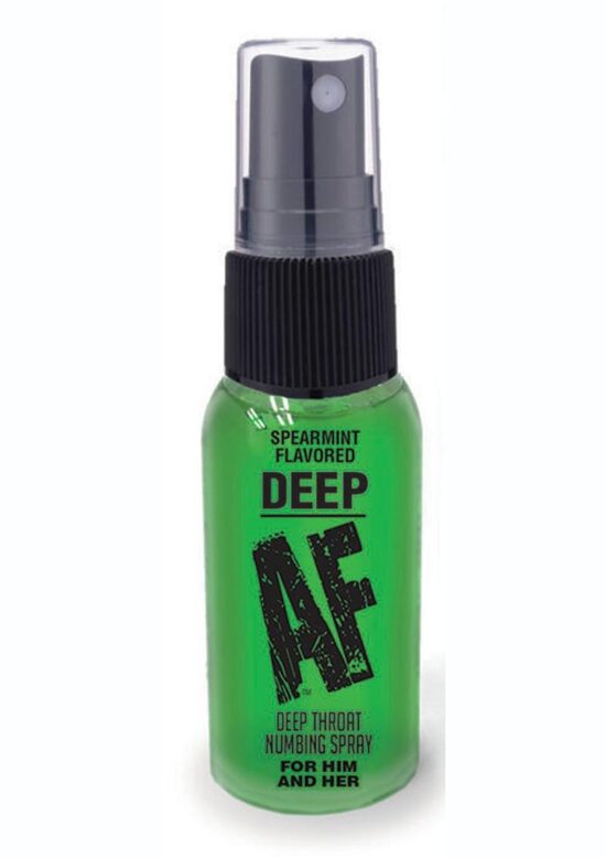 Deep AF Deep Throat Numbing Spray 1oz - Spearmint - Image 3