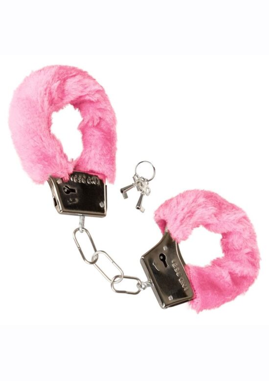 Playful Furry Cuffs - Pink - Image 2