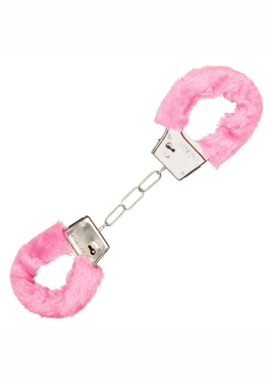 Playful Furry Cuffs - Pink - Image 3