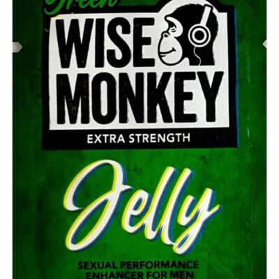 Wise Monkey Jelly For Him Sexual Enhancement 1 Pack – Green