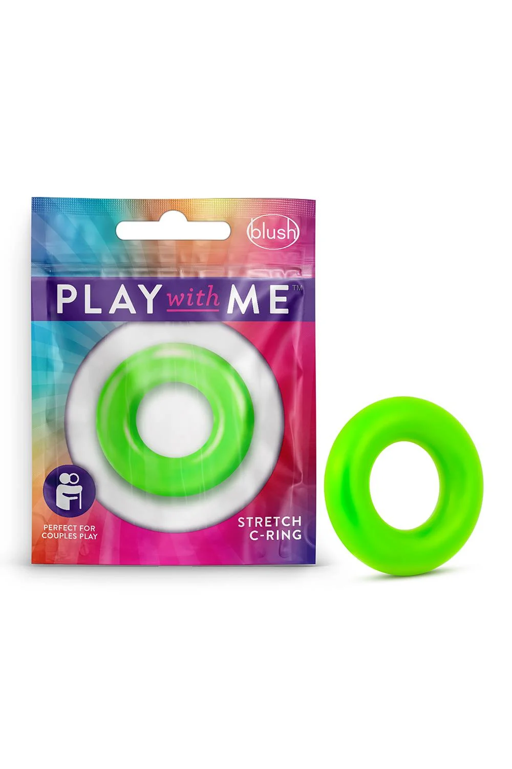 Blush Play With Me Stretch C-Ring Per Each - Image 2