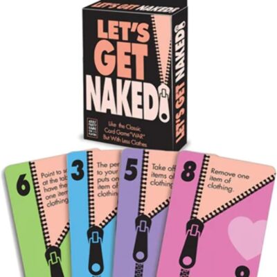Lets Get Naked Party Card Game