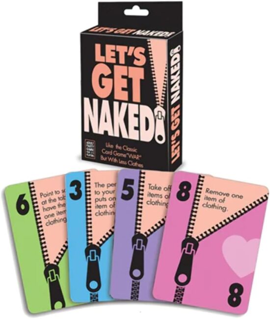 Lets Get Naked Party Card Game