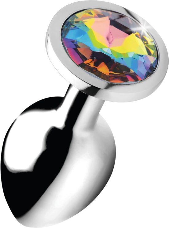 BOOTY SPARKS RAINBOW PRISM GEM MEDIUM ANAL PLUG - Image 2