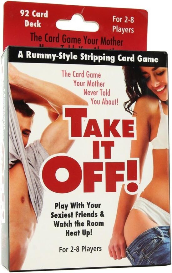 Little Genie Productions Take It Off, Stripping Card Game