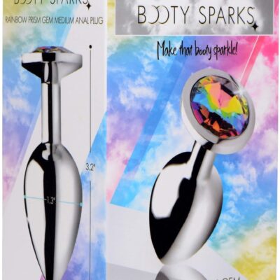 BOOTY SPARKS RAINBOW PRISM GEM MEDIUM ANAL PLUG