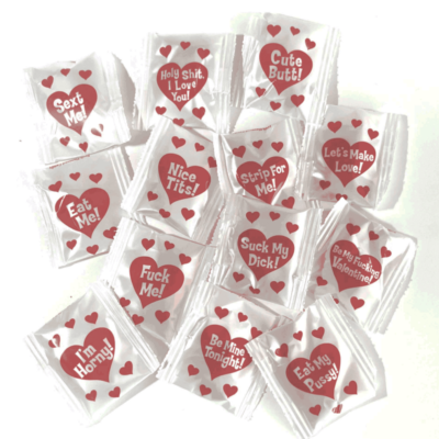 X-Rated Valentine’s Candy Message per each