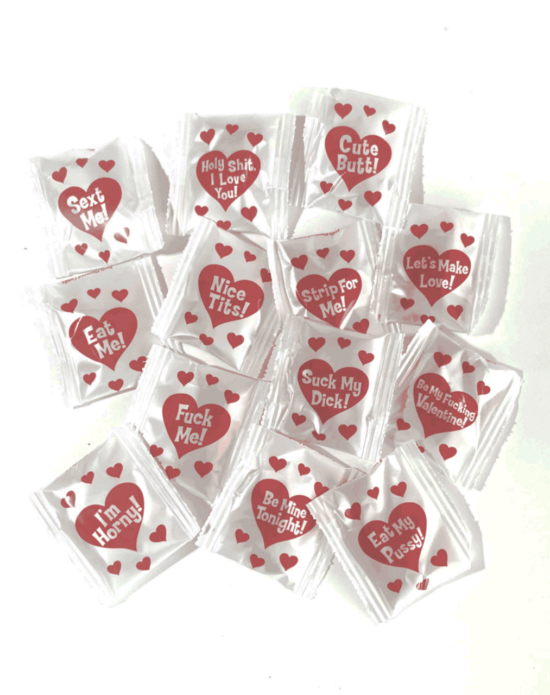 X-Rated Valentine’s Candy Message per each
