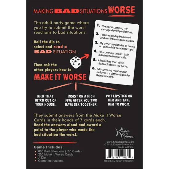 Making Bad Situations Worse Games - Image 2