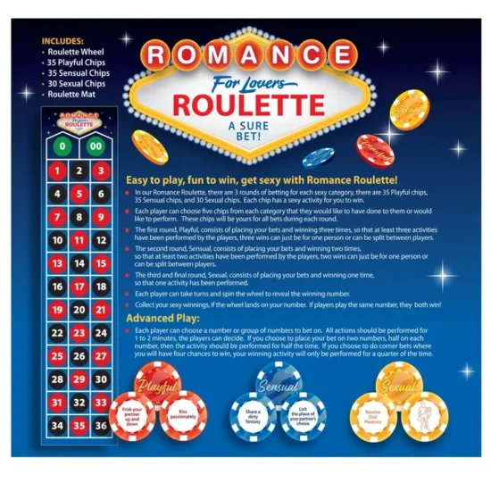 Romance Roulette - Vegas Style Sex game for Couples - Image 3