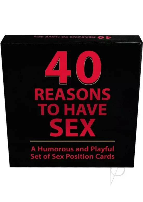 40 Reasons To Have Sex Couples Board Kinky Fantasy Romance Adult Sex Game Toy
