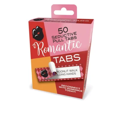 Romantic Tabs 50 Seductive Pull Tabs Couples Foreplay Activities Game