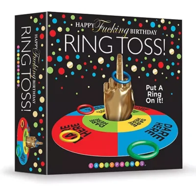 Let’s Get F*cked Up Ring Toss Game Party Drinking Fun Bar Outdoor Bachelorertte