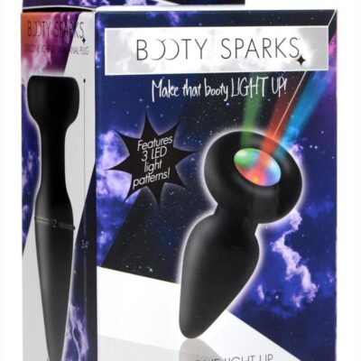 Booty Sparks Silicone Light-Up Anal Plug – Small