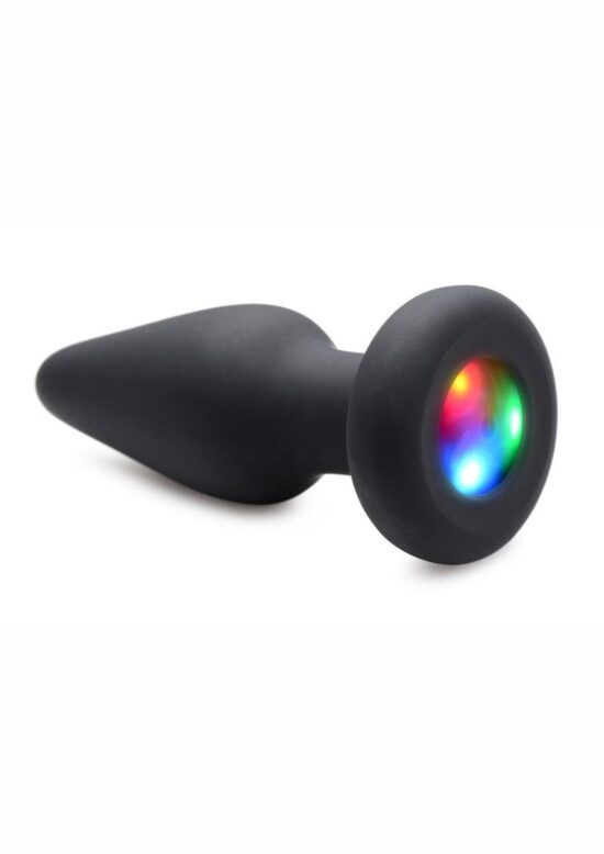 Booty Sparks Silicone Light-Up Anal Plug - Small - Image 3