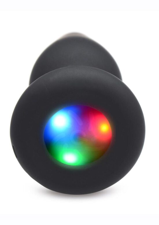 Booty Sparks Silicone Light-Up Anal Plug - Small - Image 4