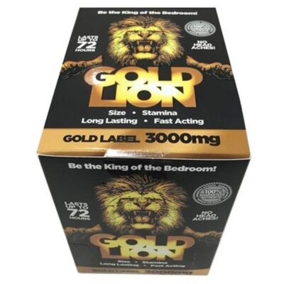 Gold Lion Male Enhancement Single
