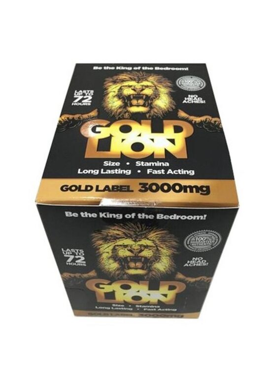 Gold Lion Male Enhancement Single