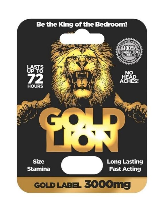 Gold Lion Male Enhancement Single - Image 2