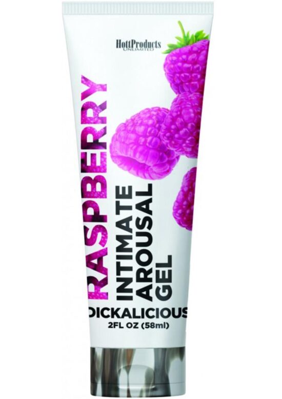 Dickalicious Penis Arousal Gel 2oz - Pina Colada,Strawberry,Raspberry - Image 2