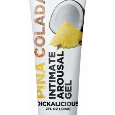 Dickalicious Penis Arousal Gel 2oz – Pina Colada,Strawberry,Raspberry