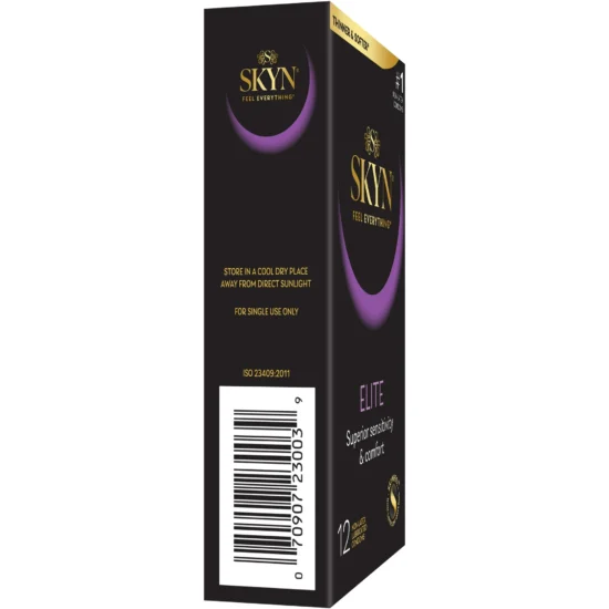 SKYN Elite Non-Latex Lubricated Condoms, 12 Count - Image 6