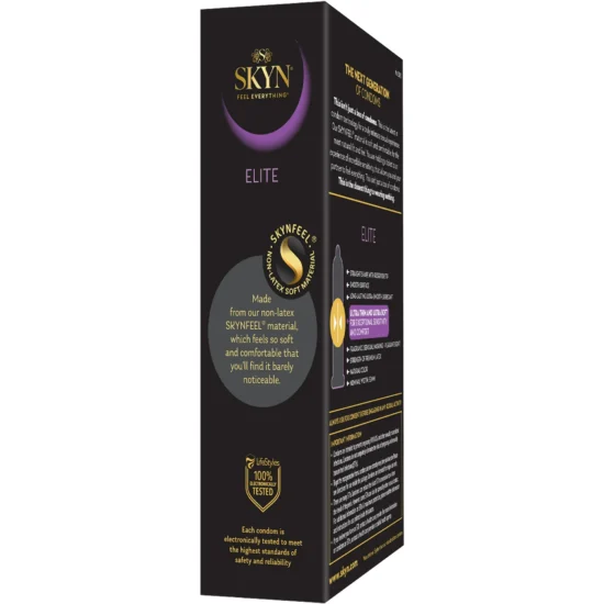 SKYN Elite Non-Latex Lubricated Condoms, 12 Count - Image 2