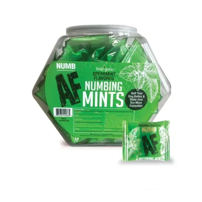 Wholesale Numb AF Throat Numbing Mints- POP Display of 100