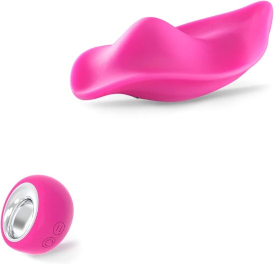 9 Speeds Pink Color Silicone Wearable Panty Vibrator with Wireless - Image 5