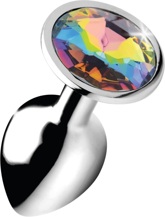 BOOTY SPARKS Rainbow Prism Gem Anal Plug, Small - Image 3