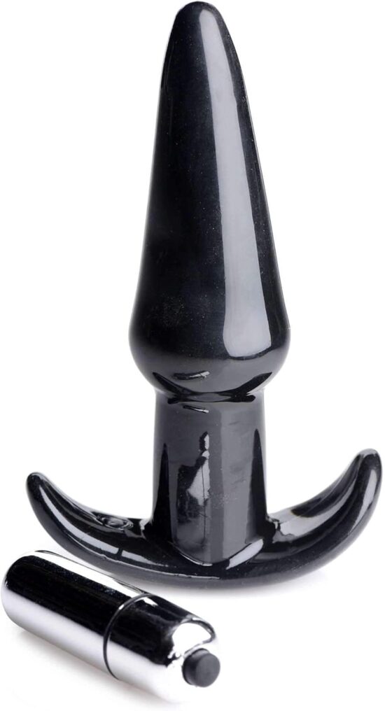 Frisky Thrilling Purple Anal Plug Purple/Black - Image 4