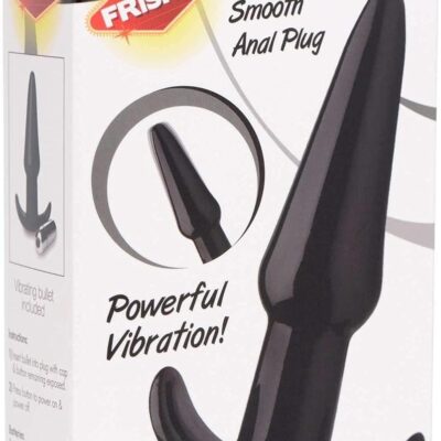 Frisky Thrilling Purple Anal Plug Purple/Black
