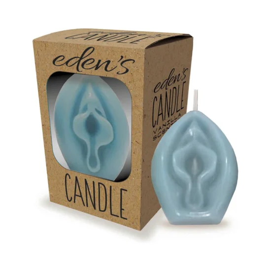 Eden's Vagina Candle Eggplant - Image 2