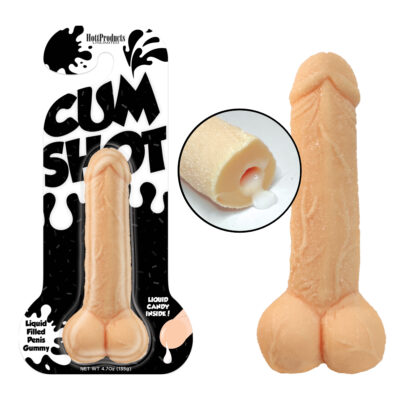 Cum Shot Liquid Candy Filled Gummy Pecker