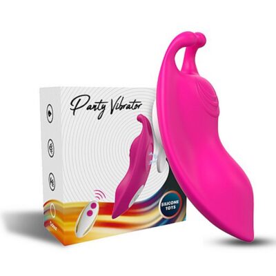Remote Control 9-Speed PurpleColor Silicone Vibrator with Magnet ( Stick on Underwear )