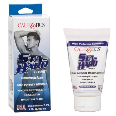 Cal Exotics Sta-Hard Cream Male Genital Desensitizer 2oz