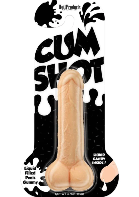 Cum Shot Liquid Candy Filled Gummy Pecker - Image 5