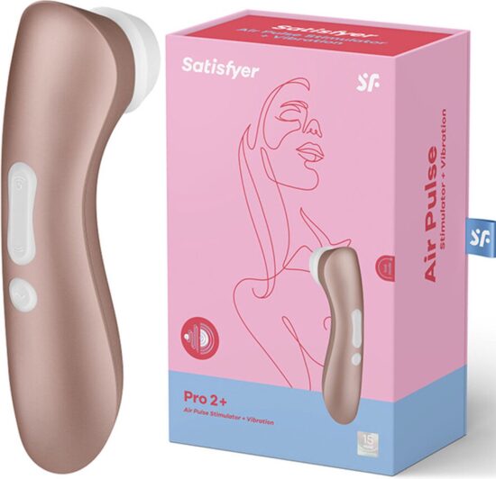 Satisfyer Pro 2 + Air Pressure Vibrator with Extra Vibration Value Pack (NEW)