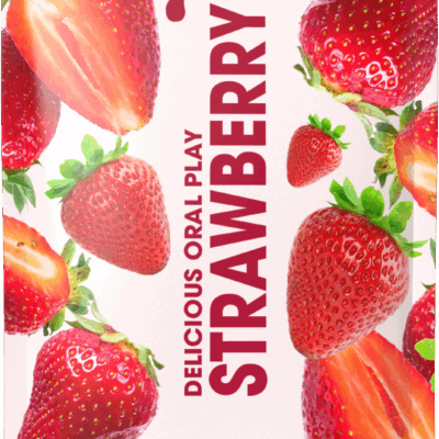 Wet Flavored Strawberry Edible Lubricant