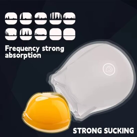 Glow-in-the-Dark 10-Function White Silicone Rechargeable Clitoral Sucking Rose Sex Toy - Image 2