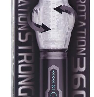 7-Speed Male Vibrating Masturbator with Roating and Thrusting Function